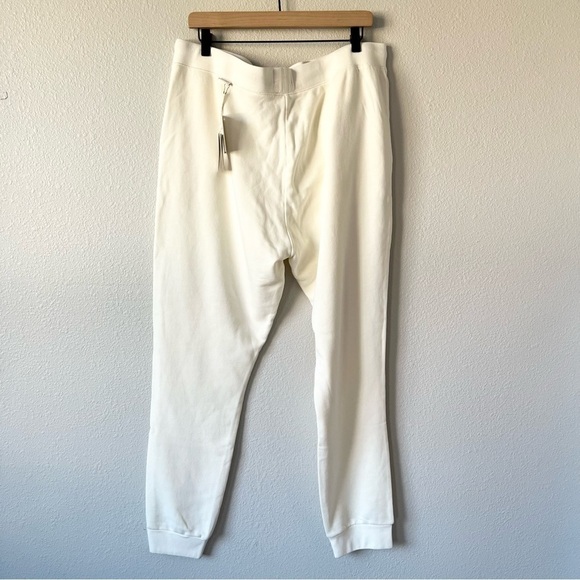 NWT Oliver Logan The Edwin Jogger in Cream- Size XXL - Picture 2 of 8